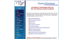 Desktop Screenshot of pegasustech.com